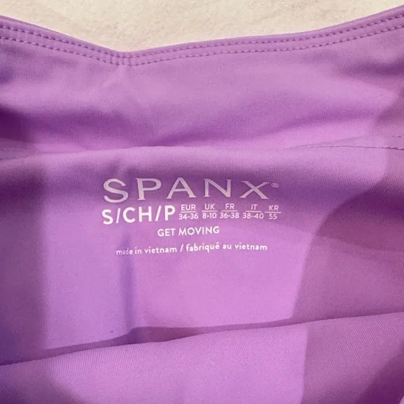 SPANX Lavender Tank & Pleated Mini Skirt Set - Picture 5 of 6
